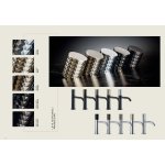 Webert Diadem Bateria bidetowa 1-otworowa z korkiem klik klak Chrom DD840101.015