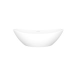 Victoria+Albert Amalfi 55 Umywalka nablatowa 55x34 cm Biała mat VB-AML55M-SM-NO