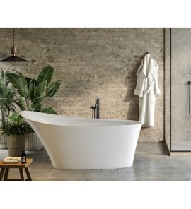 Victoria+Albert Ledro Wanna Wolnostojąca 167x70,5 cm Biała LED-N-SW-IO