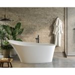 Victoria+Albert Ledro Wanna Wolnostojąca 167x70,5 cm Biała LED-N-SW-IO