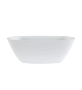 Victoria+Albert Lussari 1500 Wanna Wolnostojąca 154x70 cm Biała mat LU1M-N-SM-NO