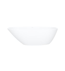 Victoria+Albert Mozzano Wanna Wolnostojąca 168x76 cm Biała mat MO2M-N-SM-NO