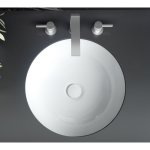 Victoria+Albert Kaali 48 Umywalka Podblatowa 47,5x45,3 cm Biała UB-KAA-48-IO