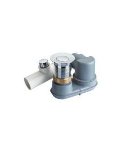 Victoria+Albert Kit 36 Odpływ Intelli 36cm ze zintegrowanym przelewem Polerowany chrom K-36-PC