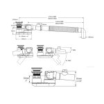 Victoria+Albert Kit 36 Odpływ Intelli 36cm ze zintegrowanym przelewem Biały K-36-WH