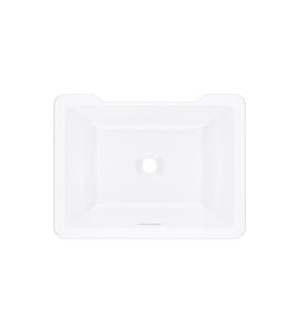 Victoria+Albert Laceno 57 Umywalka Podblatowa 57x39,8 cm Biała mat UB-LAC57M-SM-IO