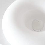 Trone Orbe Umywalka okrągła Ø 44 cm z korkiem White ORBEWH