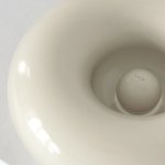 Trone Orbe Umywalka okrągła Ø 44 cm z korkiem Cream ORBECR