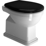 GSI Ceramica Classic Deska wolnoopadająca czarny połysk MSC87CN20
