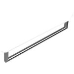 GSI Ceramica Classic Reling do umywalki 75 cm chrom PACL75
