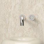 Trone Mage Bateria umywalkowa podtynkowa brushed stainless steel MAGEPTIS