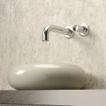 Trone Mage Bateria umywalkowa podtynkowa brushed stainless steel MAGEPTIS