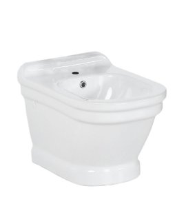 Aqualine Antik Bidet wiszący 53x36 biały połysk AN510