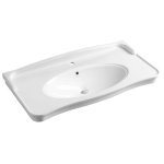 Aqualine Antik Umywalka 100x50 biały połysk AN100