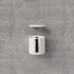 Trone Aura Uchwyt na papier toaletowy White AURAWH