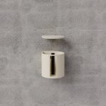Trone Aura Uchwyt na papier toaletowy Cream AURACR