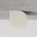 Trone Aura Uchwyt na papier toaletowy Cream AURACR