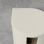 Trone Aura Uchwyt na papier toaletowy Cream AURACR