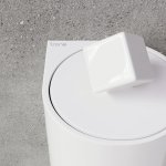 Trone Pandore Kosz łazienkowy ścienny White PANDOREWH