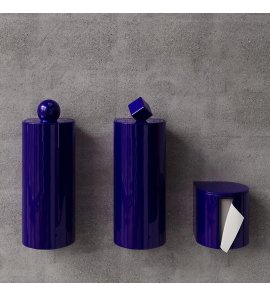 Trone Trium Zestaw akcesoriów łazienkowych Blue TRIUMBLU