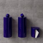 Trone Trium Zestaw akcesoriów łazienkowych Blue TRIUMBLU