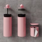 Trone Trium Zestaw akcesoriów łazienkowych Pink TRIUMPI