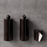 Trone Trium Zestaw akcesoriów łazienkowych Black TRIUMBL