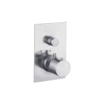 Remer X Style Inox Bateria natryskowa termostatyczna podtynkowa Inox SSXT09Q
