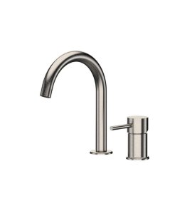 Remer X Style Inox Bateria umywalkowa jednouchwytowa dwuotworowa Inox SSX57