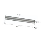Remer X Style Inox Słuchawka prysznicowa 1-funkcyjna Inox SS317MMX