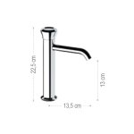 Remer Element Bateria umywalkowa jednouchwytowa bez korka Chrom ET12A