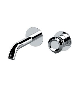 Remer Element Bateria umywalkowa podtynkowa 170 mm - element zewnętrzny Chrom ET15PWB