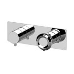 Remer Element Bateria wannowo-natryskowa podtynkowa 2-drożna - element zewnętrzny Chrom ET92ZWB