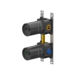 Remer Element podtynkowy do baterii wannowo-natryskowa 2-drożna Chrom WBOX92