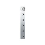 Remer Chrono Bateria wannowo-natryskowa podtynkowa 5-drożna - element zewnętrzny Chrom CH98D5WB