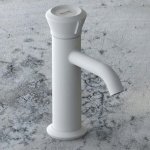 Remer Element Bateria umywalkowa jednouchwytowa bez korka Matt White ET12BO