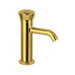 Remer Element Bateria umywalkowa jednouchwytowa bez korka Shiny Gold ET12DO
