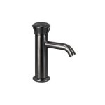 Remer Element Bateria umywalkowa jednouchwytowa bez korka Brushed Black Chrome ET12CFP