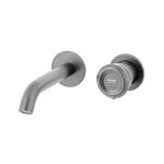 Remer Element Bateria umywalkowa jednouchwytowa 170 mm podtynkowa Visual Inox ET15PXV