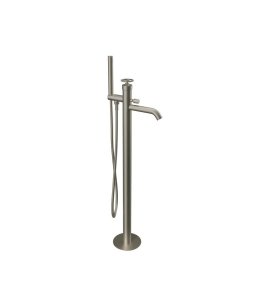 Remer Chrono Bateria wannowo-natryskowa wolnostojąca z zestawem natryskowym Visual Inox CH08XV