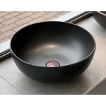      Flaminia App Umywalka stawiana okrągła ø 40 cm Carbon AP40ACAR WYPRZEDAŻ EKSPOZYCJI!!
