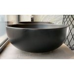      Flaminia App Umywalka stawiana okrągła ø 40 cm Carbon AP40ACAR WYPRZEDAŻ EKSPOZYCJI!!