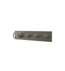 Remer Chrono Bateria wannowo-natryskowa podtynkowa 3-drożna - element zewnętrzny Visual Inox CH98D3WBXV