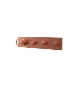 Remer Chrono Bateria wannowo-natryskowa podtynkowa 3-drożna - element zewnętrzny Brushed Copper CH98D3WBRP