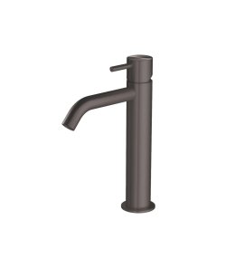 Hotbath Archie Bateria umywalkowa jednouchwytowa Gun Metal PVD AR003M.BGP