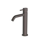 Hotbath Archie Bateria umywalkowa jednouchwytowa Gun Metal PVD AR003M.BGP
