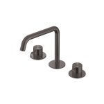 Hotbath Archie Bateria umywalkowa nablatowa Gun Metal PVD AR033.BGP