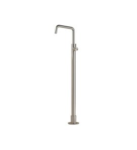 Hotbath Archie Bateria umywalkowa podłogowa wolnostojąca - element zewnętrzny Steel Brushed AR078W.IX