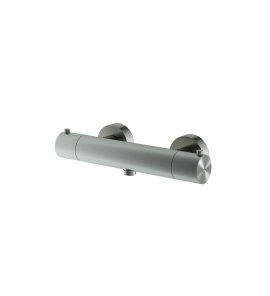 Hotbath Archie Bateria natryskowa termostatyczna ścienna Steel Brushed AR088.IX