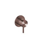 Hotbath Archie Bateria podtynkowa natryskowa - element zewnętrzny Brushed Copper PVD AR131.BCP